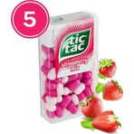 Tic Tac Çilek Aromalı Şeker 18 Gr. (5 Adet)