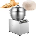 Ticari Hamur Stand Mikseri, Elektrikli Gıda Mikseri Paslanmaz Çelik Hamur Yoğurma Makinesi Güvenlik Kalkanı ve Zamanlayıcı Dahil, Hamur, Salata, Krema için(5KG)