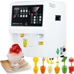 Ticari Meyve Tozu Dağıtıcısı, 3.5L Otomatik Meyve Tozu Dağıtıcısı Fruktoz + 5L Toz Miktar Belirleyici Ticari Meyve Tozu Ölçümü, Krema/Şeker/Kakao/Kahve Için
