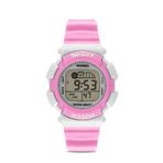 Ticarto Rwr Collection Çocuk Dijital Pembe Silikon Kol Saati TCTSR005106S0314