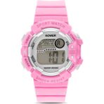 Ticarto Rwr Collection Çocuk Dijital Pembe Silikon Kol Saati TCTSR005206S0321