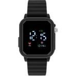 Ticarto Unisex Silikon Kol Saati TCTSR002301S0091 - Mat Siyah