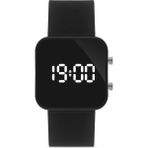 Ticarto Unisex Silikon Kol Saati TCTSR003001S0135 - Siyah