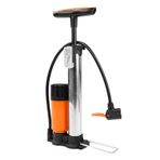 Ticfox Bisiklet pompası, manometreli ayaklı pompa, iki valf tipi, yüksek basınç 160 psi, bisiklet, motosiklet, araba, top için uygundur