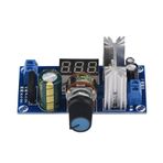 TICFOX LM317 Ayarlanabilir Voltaj Regülatörü Güç Kaynağı Kartı Dijital Voltaj Göstergesi