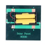 TICFOX Solar Panel Charger Cell Charging Board 1W DC4V for 2xAA 1.2V Batteries Power Supply