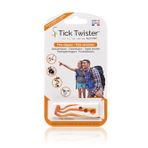 Tick Twister® Kene çıkarıcı, turuncu, köpek, kedi, at ve insanlardaki keneleri çıkarmak için, orijinal – Fransa'da üretilmiştir, 3 adet