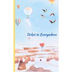 Ticket to Everywhere: A Colorful Travel Notebook for Exploring Every Corner of the World, a 5x8 Travel Companion with 120 Colored Pages for Global ... Paper – A Compact Notebook with Vibrant Pages