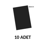 Ticon 10 Adet A4 Yapışkanlı Eva 20x30cm Siyah