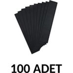 Ticon 100 Adet 50*200 cm Siyah Renk Krapon Kağıdı