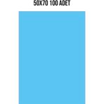 Ticon 120Gr Fon Kartonu 50X70 Cm 100'Lü Açık Mavi