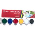 Ticon 6 Renkli Akrilik Boya 6 x 25 ml