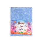 Ticon Eva 20x30 cm Simli Karışık Desenli 10 Desen Elişi Kağıdı