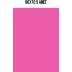 Ticon Fon Kartonu 50X70 Cm 5 Adet Fuşya