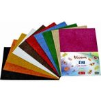Ticon Simli Yapışkanlı Eva Karışık Renk 20 x 30 cm 10'lu x 10 Paket