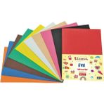 Ticon Yapışkanlı Eva 20X30 10'lu Karışık Renkli Paket - Karışık Çok Renkli