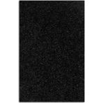 Ticon Yapışkanlı Simli Eva 50X70 Siyah Rulo Şeklinde