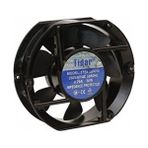 Tidar 172X150X50MM AC220V 35W Axial Fan Siyah Renk ile Isıtıcılar için Güçlü Hava Akışı