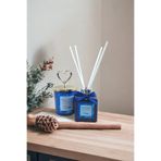 Tiem Concept Kalp Gümüş Başlıklı Okyanus Kokulu Lacivert Bardak Mum ve Oda Kokusu Seti 100 ml 2021173