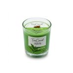 Tiem Concept Kokulu Mum - 150 gr Ahşap Fitilli Kokulu Mum |%100 Doğal Soya Mumu | Özel Hediye Kutulu | Parafinsiz Saf Soya Wax (Yeşil Çay)