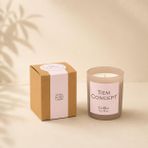 Tiem Concept Kokulu Mum - 150 gr Cam Bardak Kahve Kokulu Mum |%100 Doğal Soya Mumu | Özel Hediye Kutulu | Dekoratif, Vegan ve Parafinsiz Saf Soya Wax (Kahve)