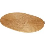 Tienda By Jale Amerikan Servis(Oval) - Krem - 36 x 44 cm
