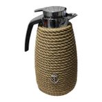 Tienda By Jale Halat Tasarımlı Termos – Marin Tarz Yat & Tekne Aksesuar Termosu - 1,6 lt - Krem