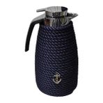 Tienda By Jale Halat Tasarımlı Termos – Marin Tarz Yat & Tekne Aksesuar Termosu - 1,6 lt - Lacivert