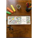 Tieni Notepad Haftalık Planlayıcı, Weekly Planner, 30x10cm, 50 Yaprak Kd701