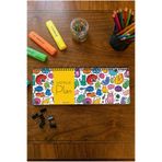 Tieni Notepad Haftalık Planlayıcı, Weekly Planner, 30x10cm, 50 Yaprak Kd705