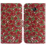 TienJueShi Gül PU Deri Kılıfları Dayanıklı koruyucu kılıf için Nokia 6310 2021 2.8 inch Cep telefonu standı TPU Silikon Kapaklı Cep Kart Cepleri Cover