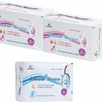 Tiens Airiz 30Lu Günlük 2 Paket + 8Li Gece 1 Paket Hijyenik Kadın Pedi Seti (3 Paket 68 Adet)