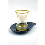 Tiesa Home Altın Yaldızlı Çay Bardağı Takımı Seti M11