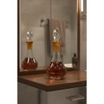 Tiesa Home Cam Yaldızlı El Imalatı 700CC Zeytinyağlık Likör Şişesi Başucu Sürahisi M16 - 700 ml