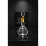 Tiesa Home Cam Yaldızlı El Imalatı 700CC Zeytinyağlık Likör Şişesi Başucu Sürahisi M18 - 700 ml