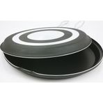 Tiesa Home Teflon Çift Taraflı Balık Krep Gözleme Börek Tavası 32cm