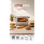 Tifer Hamarat Plus PRO Elektrikli Çift Rezistanslı Taş Fırın Bazlama, Pizza, Pide ve Lahmacun Fırını