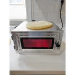 Tifer Hamarat Plus Xl Büyük Boy Fırın (Pizza, Lahmacun, Bazlama, Kebap, Et ve Tavuk Şiş, Sebze Közleme Fırını) - Gri