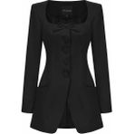 Tiffani Blazer: Şık Detaylarla Taşınan Kadın Blazer Ceket - XS - Siyah