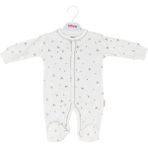 Tiffany Baby Olive Branch Theme Patikli Tulum 46033 - Ekru - 9 - 12 Ay
