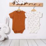 Tiffany Baby Wheat Theme 2Li Yarim Kollu Bebek Body 53008