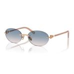 Tiffany Co. TF 3104D 621716 56 Unisex Oval Rose Gold Metal Güneş Gözlüğü
