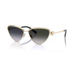 Tiffany & Co. TF 3107KB 62203C 59 Geometrik Gold Metal Kadın Güneş Gözlüğü
