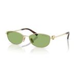 Tiffany Co. TF 3115 62292 56 Unisex Oval Gold Metal Güneş Gözlüğü