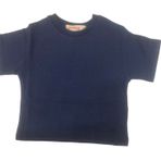 Tiffany Tekstil TFF-IKP-24-27104-LCV Tiffany T-Shirt Basic Süprem Lacivert