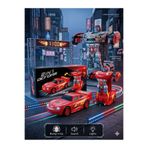 Tıfıl Toys 2'si 1 Arada Şimşek McQueen Dönüşen Robot Araba – Işıklı ve Sesli