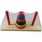 Tıfıl Toys Hanoi Kulesi Ahşap Matematiksel Zeka Oyunu Tıfıl Toys 531