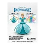 Tıfıl Toys Kar Dansı - Pilli Işıklı Sesli Müzikli Dönen Elsa Eğlenceli Karakter Oyuncağı