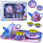 Tıfıl Toys Metal Oyuncak Unicorn Çay Saati Fincan Takımı Seti