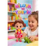 Tıfıl Toys Niloya ve Tospik! %100 Et Bebek Lisanslı 2 Figürlü 30cm Kıyafetli Orjinal Bebekli Oyuncak Seti